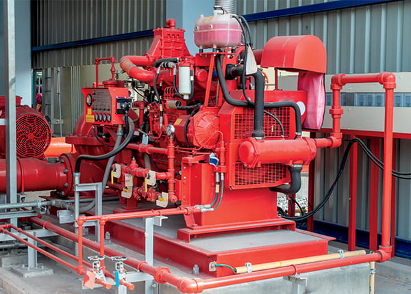 Automatic Sprinklers Wet Riser and Dry Riser Fire Pumps